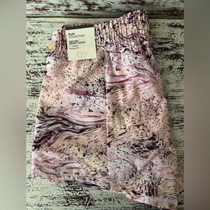 Calla Alia Run Collection Shorts - Pink Marble